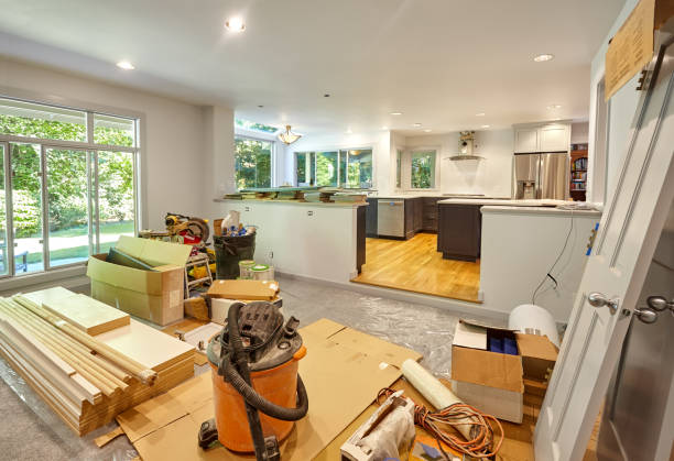 Professional Kitchen Island Installation technician working in Baldwin, PA
